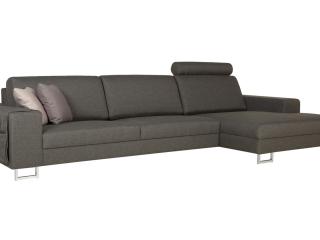 Salon Quattro de SITS canapé, salon d’angle et fauteuil , la modularité  et le design en cuir ou en tissu. 